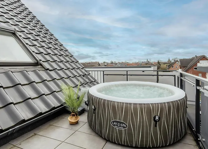 Lejlighed Roof-suite 01 I Aufzug I Bbq I Wifi I Balkon I Tv Rheda-Wiedenbrück